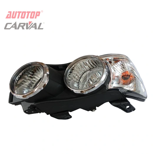 Headlamp Electric nrog Chrome Nplhaib rau CHEVROLET AVEO 2011